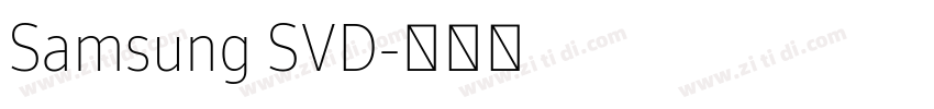 Samsung SVD字体转换